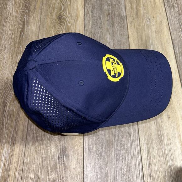 Polo Sport Ralph Lauren Hat Baseball Cap Adjustable Blue Yellow Mesh Polyester - Picture 4 of 10
